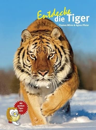 Entdecke die Tiger: Mit großem Tigerquiz (Entdecke - Die Reihe mit der Eule: Kindersachbuchreihe) von NTV Natur und Tier-Verlag