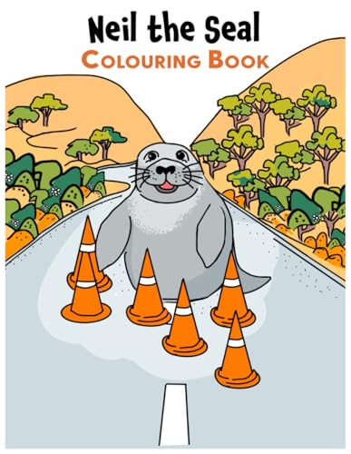 Neil the Seal Colouring Book: For the whole family , pictures include the adventures of cute marine creatures and lots of fun facts. von Independently published