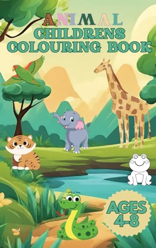 Animals Children's Colouring Book: Wild Wonders von Independently published