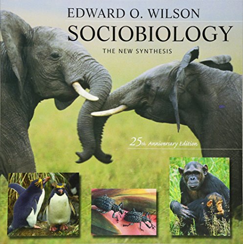 Sociobiology: The New Synthesis von Belknap Press