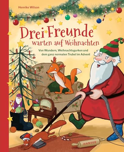 Drei Freunde warten auf Weihnachten: Von Wundern, Weihnachtsgurken und dem ganz normalen Trubel im Advent von Carl Hanser Verlag GmbH & Co. KG