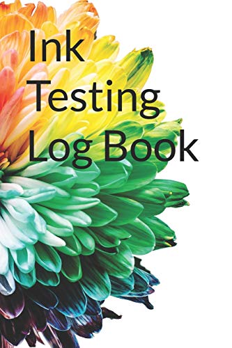 Ink Testing Log Book von Independently published