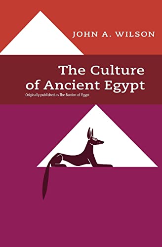 The Culture of Ancient Egypt (Phoenix Books) von University of Chicago Press