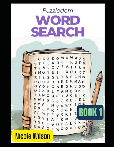 Puzzledom - Book 1: 50 Word Search Puzzles von Independently published