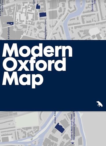 Modern Oxford Map: Guide to Modern Architecture in Oxford von Blue Crow Media