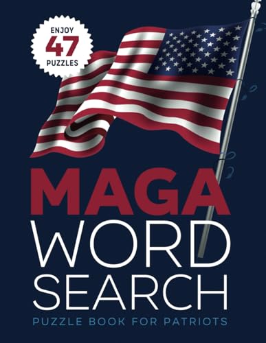 MAGA Word Search 2025 USA Donald Trump: Making Word Search Great Again von Independently published