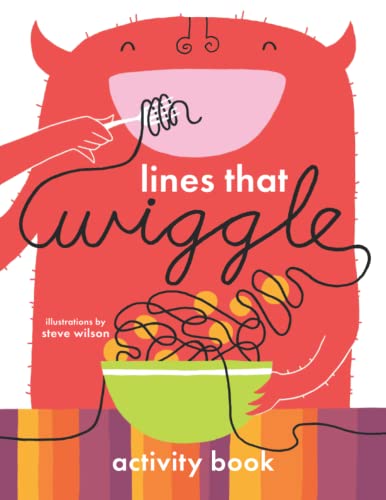 Lines That Wiggle Activity Book von Blue Apple Books