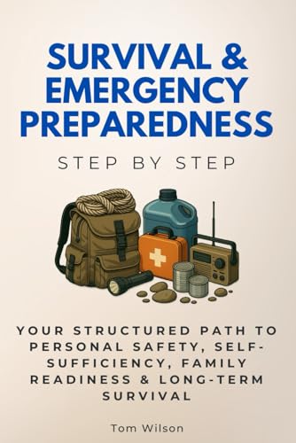 Survival & Emergency Preparedness Step by Step: Your Structured Path to Personal Safety, Self-Sufficiency, Family Readiness & Long-Term Survival (Social Science Step by Step) von Independently published