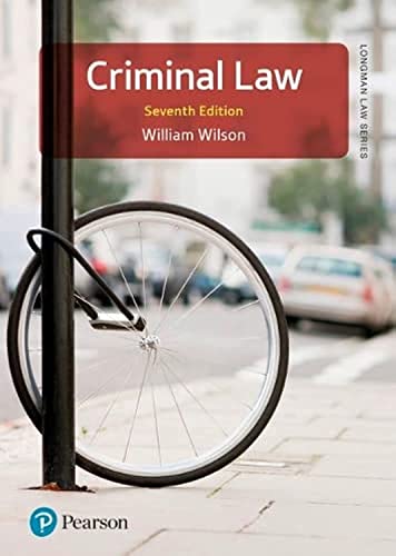 Criminal Law (Longman Law Series)