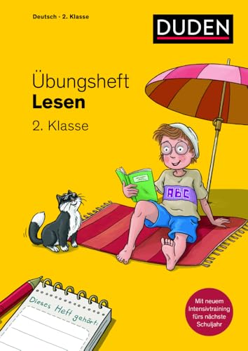 Übungsheft - Lesen 2.Klasse: Mit Stickern und Lernerfolgskarten (Übungshefte Grundschule Deutsch) von Duden