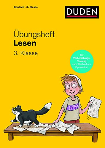 Übungsheft - Lesen 3. Klasse: Mit Stickern und Lernerfolgskarten (Übungshefte Grundschule Deutsch) von Duden