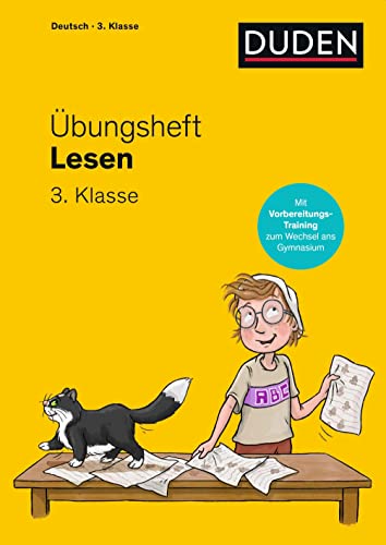 Übungsheft - Lesen 3. Klasse: Mit Stickern und Lernerfolgskarten (Übungshefte Grundschule Deutsch) von Duden