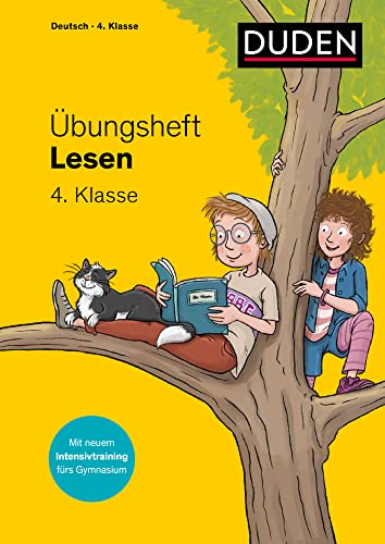Übungsheft - Lesen 4. Klasse: Mit Stickern und Lernerfolgskarten (Übungshefte Grundschule Deutsch) von Duden
