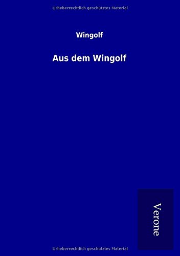 Aus dem Wingolf von TP Verone Publishing