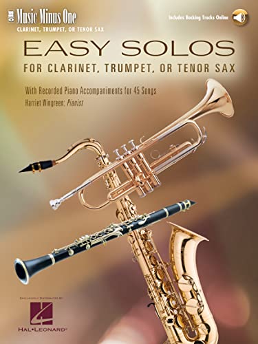 Easy Clarinet Solos, Student Level: Student Level Music Minus One Clarinet Easy Clarinet Solos, Student Level: Student Level Music Minus One Clarinet von Music Minus One