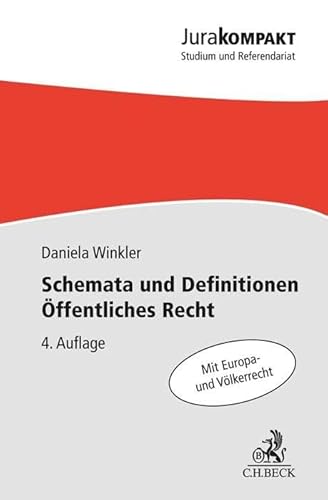 Schemata und Definitionen Öffentliches Recht (Jura kompakt) von Beck C. H.