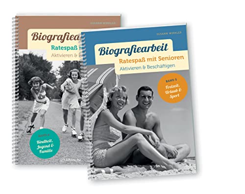 Biografiearbeit - Ratespaß mit Senioren, 2 Bde. im Set: Band 4: Kindheit, Jugend & Familie, Bd 5: Freizeit, Urlaub & Sport Biografiearbeit - Ratespaß mit Senioren, 2 Bde. im Set: Band 4: Kindheit, Jugend & Familie, Bd 5: Freizeit, Urlaub & Sport von Schlütersche