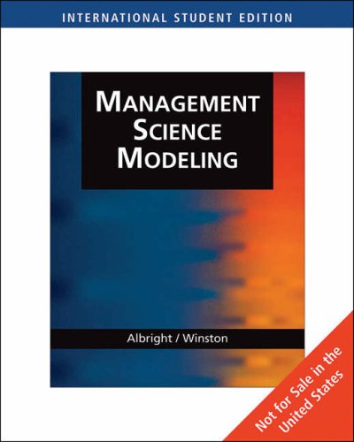 Practical Management Science: Spreadsheet Modeling and Applications von South-Western