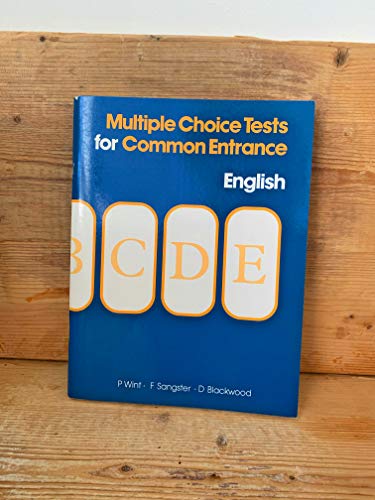 Multiple Choice Tests for Common Entrance: English von Nelson Thornes Ltd