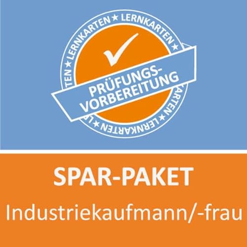 Lernkarten Paket Industriekaufmann: Prüfungsvorbereitung auf die Abschlussprüfung zum Kombipreis