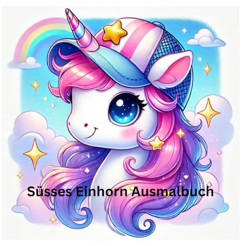 Süsses Einhorn Ausmalbuch
