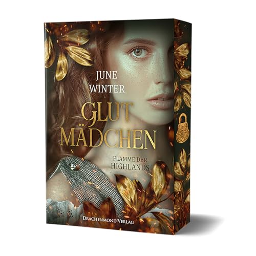 Glutmädchen - Flamme der Highlands: Spannungsgeladene Historical Romance in einem grausamen Schottland | mit Farbschnitt und Goldfolien-Veredelung
