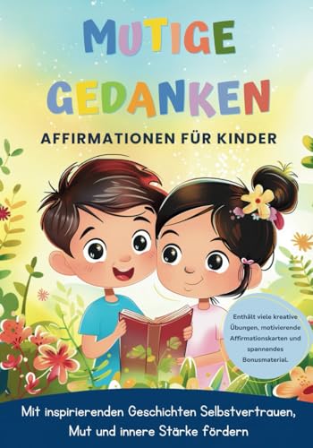 Mutige Gedanken - Affirmationen für Kinder: Mit inspirierenden Geschichten und Übungen Selbstbewusstsein stärken – Mutmacher-Buch für Mädchen und Jungen, um Mut und innere Stärke zu fördern