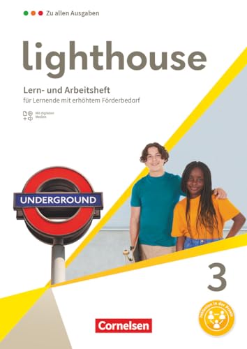Lighthouse - Zu allen Ausgaben - Band 3: 7. Schuljahr: Lern- und Arbeitsheft - Mit digitalen Medien von Cornelsen Verlag GmbH