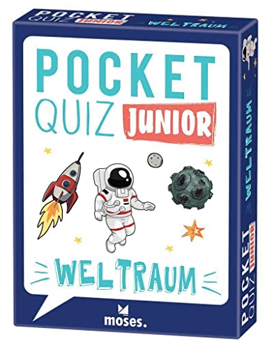 moses. Pocket Quiz Junior – Weltraum, Das Kinderquiz mit 100 Fragen und Fakten rund um die unendlichen Weiten des Weltalls, Für Kinder ab 8 Jahren moses. Pocket Quiz Junior – Weltraum, Das Kinderquiz mit 100 Fragen und Fakten rund um die unendlichen Weiten des Weltalls, Für Kinder ab 8 Jahren