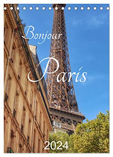 Pariser Ansichten (Tischkalender 2024 DIN A5 hoch), CALVENDO Monatskalender