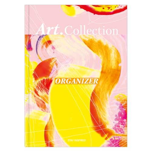 Terminplaner 2024/2025: Der ideale Terminkalender ohne Datum mit stabilem Hardcover. Organizer, Buchplaner aus der Art.Collection von Stay Inspired von Farbspiel