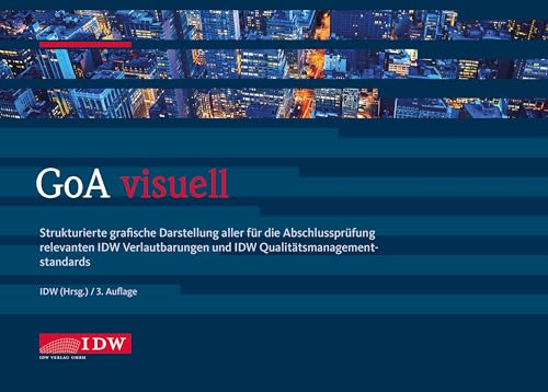 GoA visuell: Strukturierte grafische Darstellung aller für die Abschlussprüfung relevanten IDW Verlautbarungen und IDW Qualitätsmanagementstandards