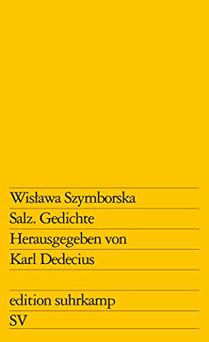 Salz. Gedichte von Suhrkamp Verlag AG