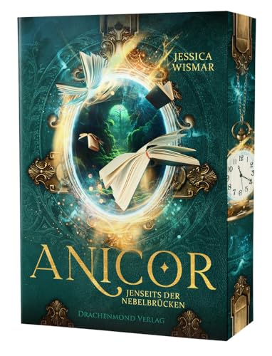 Anicor - Jenseits der Nebelbrücken: Ein Buchhändler mit Geheimnissen. Eine dunkle Prophezeiung. Und der Beginn einer großen Liebe. | Softcover mit Farbschnitt-Garantie von Drachenmond-Verlag
