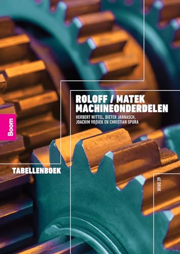 Roloff / Matek Machineonderdelen: tabellenboek von Boom