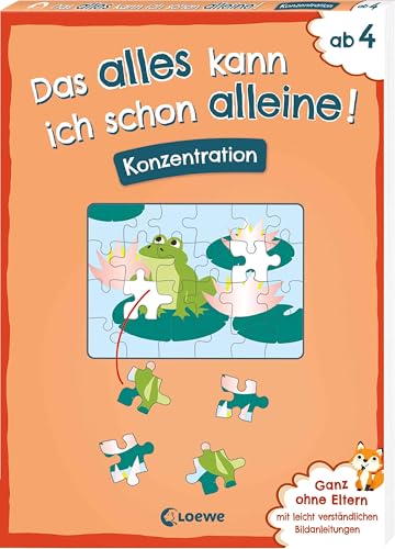 Das alles kann ich schon alleine! Konzentration: Mit leicht verständlichen Bildanleitungen ohne die Hilfe der Eltern lösbar! - Ab 4 Jahren Das alles kann ich schon alleine! Konzentration: Mit leicht verständlichen Bildanleitungen ohne die Hilfe der Eltern lösbar! - Ab 4 Jahren