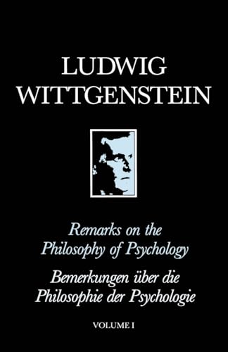 Remarks on the Philosophy of Psychology, Volume 1 Remarks on the Philosophy of Psychology, Volume 1 von Wiley