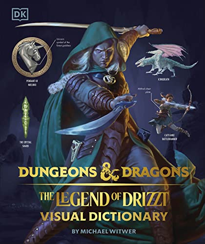 Dungeons & Dragons The Legend of Drizzt Visual Dictionary (D&D) von DK
