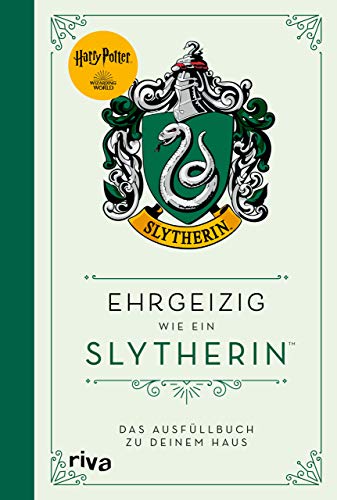 Harry Potter: Ehrgeizig wie ein Slytherin: Das Ausfüllbuch zu deinem Haus. Das Workbook für alle Potter-Fans. Das perfekte Geschenk für Weihnachten, Geburtstag oder zwischendurch von RIVA