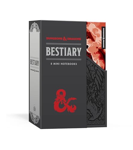 Bestiary Notebook Set (Dungeons & Dragons): 8 Mini Notebooks von CROWN