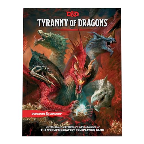 Tyranny of Dragons: D&d Adventure Book Combines Hoard of the Dragon Queen + the Rise of Tiamat (Dungeons & Dragons) von Dungeons & Dragons