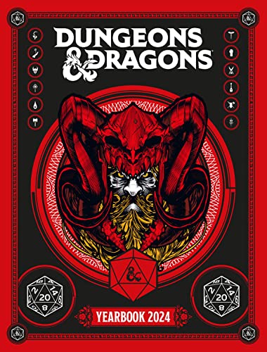 DUNGEONS & DRAGONS YEARBOOK 2024: Come on an adventure with the official D&D annual. Featuring heroes and monsters of legend, plus interviews, activities, tips and tricks, and more.