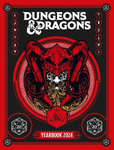 DUNGEONS & DRAGONS YEARBOOK 2024: Come on an adventure with the official D&D annual. Featuring heroes and monsters of legend, plus interviews, activities, tips and tricks, and more. DUNGEONS & DRAGONS YEARBOOK 2024: Come on an adventure with the official D&D annual. Featuring heroes and monsters of legend, plus interviews, activities, tips and tricks, and more.