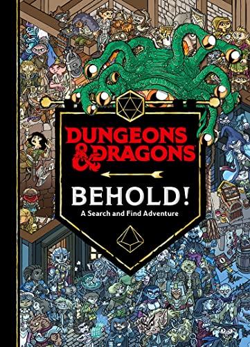 Dungeons & Dragons Behold! A Search and Find Adventure: An official gift for kids, adults, and fans of D&D and fantasy role play games von Farshore