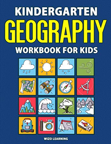 Kindergarten Geography Workbook for Kids: Learn & Explore With Daily Activities | 184 pages von Spotlight Media