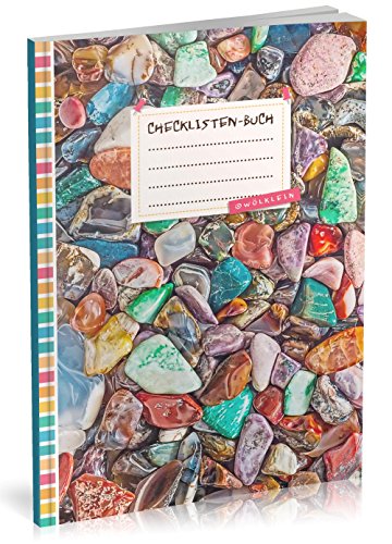 Checklisten-Buch: To Do Listen Planer | Ca. A5 Softcover | 70+ Seiten mit Titel, Datum & Register | Perfekt für Aufgaben zum Abhaken, Bucket Listen, Reiseplaner uvm. | Motiv „Bunte Steine“ Checklisten-Buch: To Do Listen Planer | Ca. A5 Softcover | 70+ Seiten mit Titel, Datum & Register | Perfekt für Aufgaben zum Abhaken, Bucket Listen, Reiseplaner uvm. | Motiv „Bunte Steine“ von Wölklein