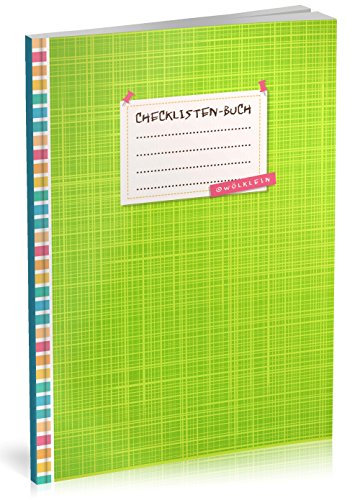 Checklisten-Buch: To Do Listen Planer | Ca. A5 Softcover | 70+ Seiten mit Titel, Datum & Register | Perfekt für Aufgaben zum Abhaken, Bucket Listen, Reiseplaner uvm. | Motiv „Grünes Muster“ Checklisten-Buch: To Do Listen Planer | Ca. A5 Softcover | 70+ Seiten mit Titel, Datum & Register | Perfekt für Aufgaben zum Abhaken, Bucket Listen, Reiseplaner uvm. | Motiv „Grünes Muster“ von Wölklein