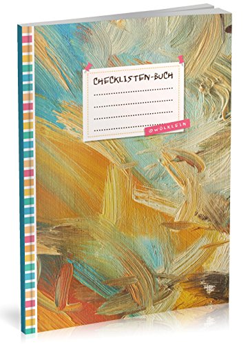 Checklisten-Buch: To Do Listen Planer | Ca. A5 Softcover | 70+ Seiten mit Titel, Datum & Register | Perfekt für Aufgaben zum Abhaken, Bucket Listen, Reiseplaner uvm. | Motiv „Deckfarben“ Checklisten-Buch: To Do Listen Planer | Ca. A5 Softcover | 70+ Seiten mit Titel, Datum & Register | Perfekt für Aufgaben zum Abhaken, Bucket Listen, Reiseplaner uvm. | Motiv „Deckfarben“