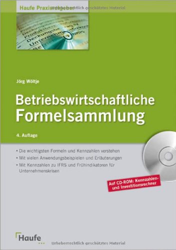 Betriebswirtschaftliche Formelsammlung