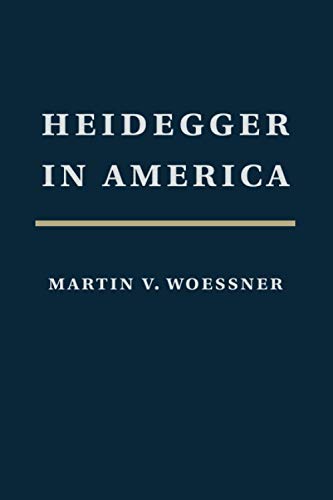 Heidegger in America von Cambridge University Press